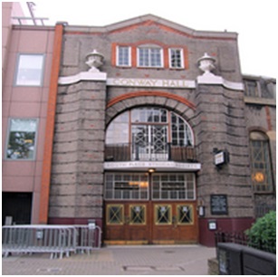 Frontis del Conway Hall